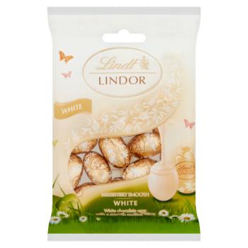 Lindt Lindor White Chocolate Easter Mini Eggs Bag 80g