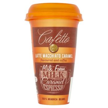 Cafètto Latte Macchiato Caramel Flavoured Iced Coffee 250ml