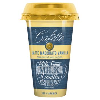 Cafétto Latte Macchiato Vanilla Flavoured Iced Coffee 250ml