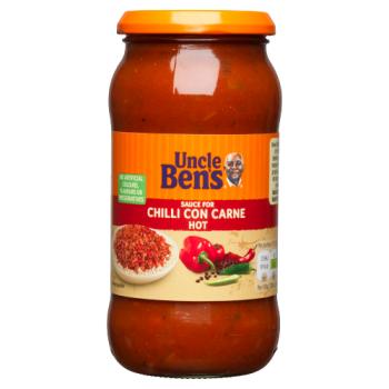 Uncle Bens Chilli Con Carne Hot Sauce 450g