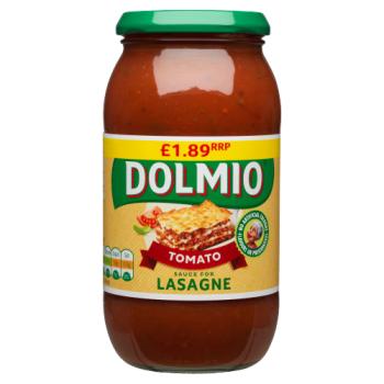 Dolmio Lasagne Red Tomato Sauce 500g PM £1.89