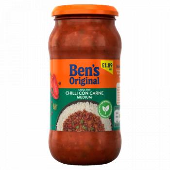 Bens Chilli Med £1.89    450g