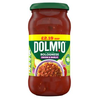 Dolmio Sauce for Bolognese Onion & Garlic 450g
