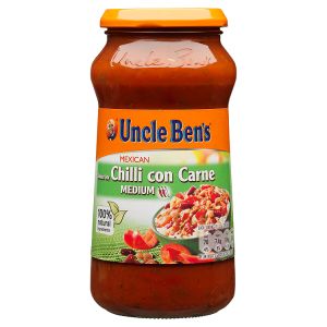 UNCLE BEN'S® Mexican Sauce for Chilli Con Carne Medium 500g