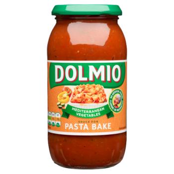 Dolmio Pasta Bake Mediterranean Vegetable Pasta Sauce 500g