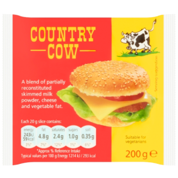 Country Cow Cheese Slices 10pk 
