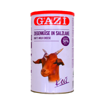 Gazi Ziegenkase In Salzlake Goat's Milk Cheese 50% 800g 