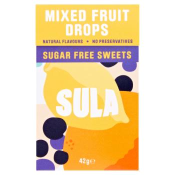 Sula Mixed Fruit Drops 42g