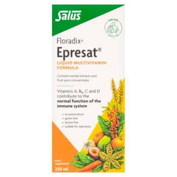 Floradix Epresat Liquid Multivitamin Formula Food Supplement 250ml