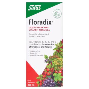 Floradix Liquid Iron and Vitamin Formula Food Supplement 250ml