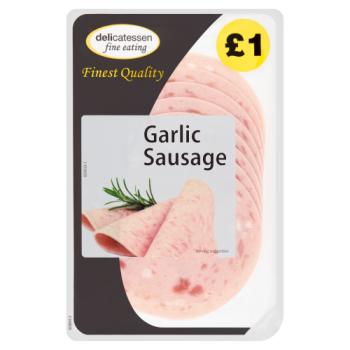 Delicatessen Fine Eating Garlic Sausage 80g