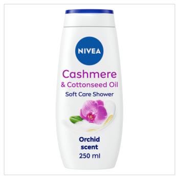 NIVEA Cashmere & Cotton Seed Oil Shower Cream 250ML