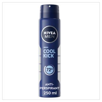 NIVEA NIVEA MEN 72h Cool Kick Anti-perspirant Spray 250ml 250ML