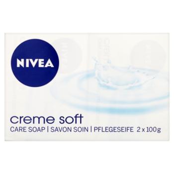 NIVEA® Creme Soft Care Soap 2 x 100g