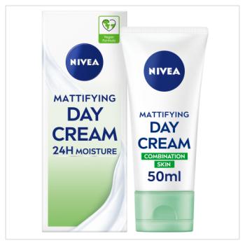 NIVEA Mattifying Day Cream Moisturiser Combination Skin 50ML