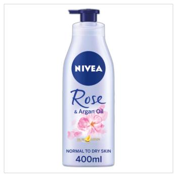 NIVEA Oil in Lotion Rose & Argan Oil 400ml 