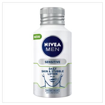 NIVEA Sensitive Daily Skin & Stubble Lotion 125ml