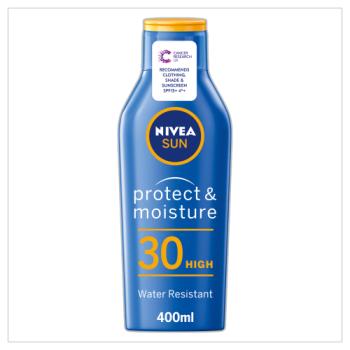 NIVEA Protect & Moisture Sun Lotion SPF30 400ml