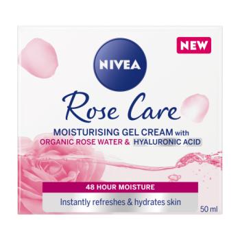 NIVEA Rose Care Moisturising Gel Cream 50ml 