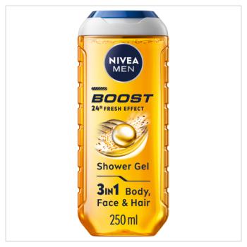NIVEA Men Boost Shower Gel 250ml