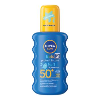NIVEA Kids Protect & Care Coloured Spray SPF50+, 200ml 200ML