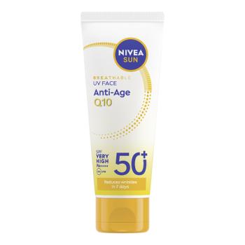 NIVEA SUN Breathable UV Face Anti-Age Q10 SPF50+ 40ml