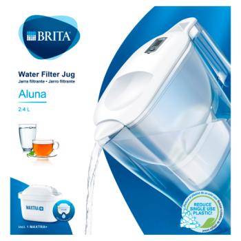 BRITA Aluna Water Filter Jug White 2.4L
