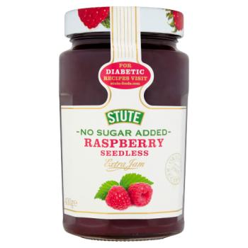 Stute No Sugar Added Raspberry Seedless Extra Jam 430g