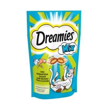 Dreamies Mix Cat Treat Biscuits with Salmon & Tuna Flavour 60g