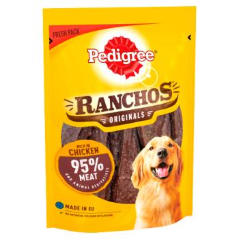  Pedigree Ranchos Adult Dog Treats Chicken Slices 70g