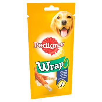Pedigree Wrap Adult Dog Treat Made with Chopped Beef Hide & Real Chicken Meat 50g