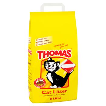Thomas Cat Litter £4.49  8ltr