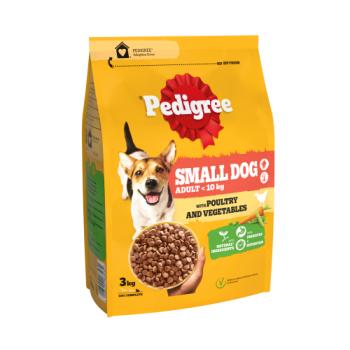 PEDIGREE® COMPLETE™ Adult Small Dog Dry Poultry and Vegetables 3kg