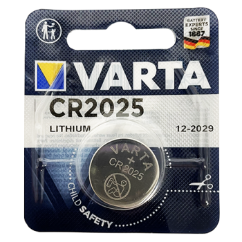Varta CR2025 Lithium Battery 1pk 