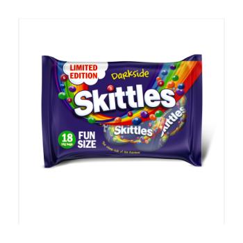 Skittles Limited Edition Darkside Sweets Fun Size Bags Multipack 18x18g Bags