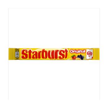 Starburst Vegan Chewy Sweets Fruit Flavoured Bag £0.60 PMP 45g
