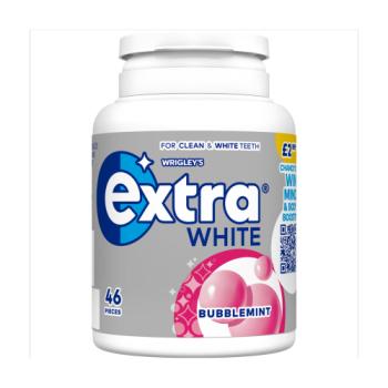 Extra White Bubblemint Sugarfree Chewing Gum Bottle £2.25 PMP 46 Pieces