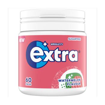 Extra Watermelon Flavour Sugarfree Chewing Gum Bottle 60 Pieces