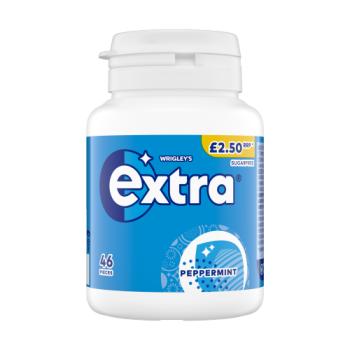Extra Peppermint Sugarfree Chewing Gum Bottle £2.50 PMP 46 Pieces

