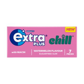 Extra Plus Chill Watermelon Flavour Chewing Gum 7 Pieces

