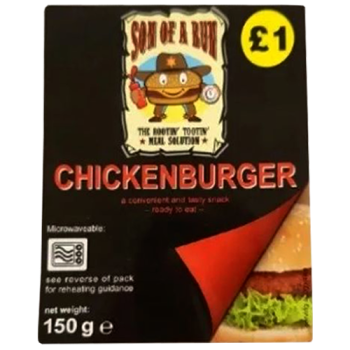 Son Of A Bun Chicken Burger 150g PM £1 