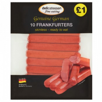 Delicatessen Fine Eating Frankfurter 10 x 25g (250g) 