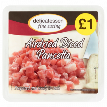 Delicatessen Fine Eating Airdried Diced Pancetta 80g