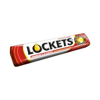 Lockets Cranberry & Blueberry Cough Sweet Lozenges 41g