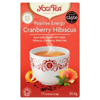 Yogi Tea Positive Energy Cranberry Hibi