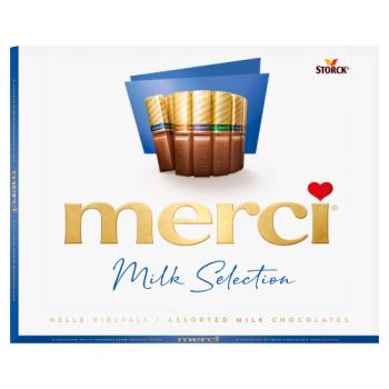 Merci Milk Selection Assorted Milk Chocolates 250g