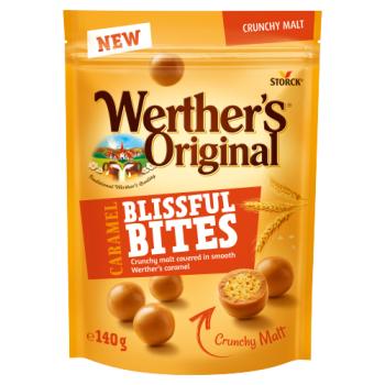 Werther's Original Caramel Blissful Bites Crunchy Malt140g