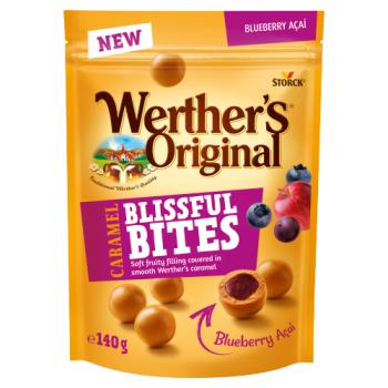 Werther's Original Caramel Blissful Bites Blueberry Acai 140g