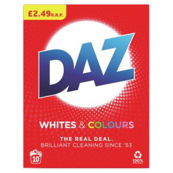 Daz Whites & Colours Washing Powder 650g 10 Washes