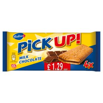 Bahlsen Pick Up Milk Choc Pm ?1.29